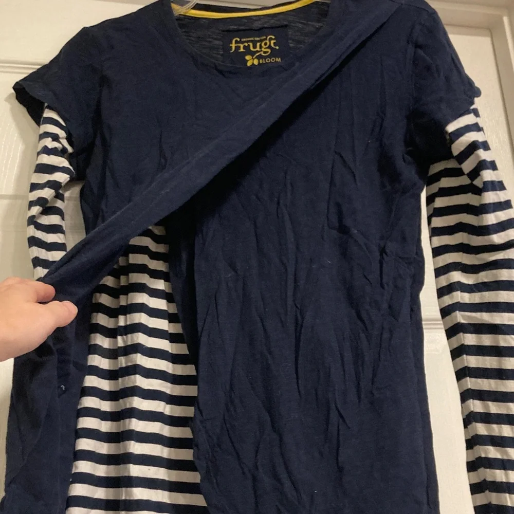 Frugi Organic Cotton Nursing / Maternity Shirt - Picture 2 of 5